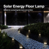 Aogist Solar Ground Lights - 12 Pack, 8 LED, Waterproof Outdoor Disk Lights for Pathway, Yard, Walkway, Patio, Lawn | Lumora