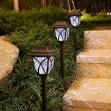 keeda Solar Pathway Lights Outdoor Waterproof Modern Style Design Solar Landscape Light for Outside Garden Yard | Lumora