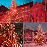 70 Counts Red Christmas Lights – 35.5ft Red LED Christmas Lights Outdoor Commercial Grade Waterproof, Valentine's | Lumora