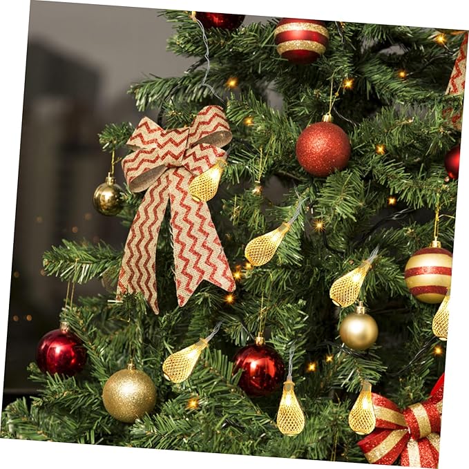 Led Water Drop String Lights Bulb USB Fairy Lights for Decor Versatile Patio Accent Lighting for Holiday Parties and Unique Home Decoration