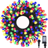 LED Christmas Lights Outdoor,300LED 105Ft 8 Modes Plug-in Connectable Waterproof Globe String Lights for Outdoor & | Lumora
