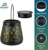 MCSSLNT Solar LED Stake Lantern with Shepherd Hook, Waterproof Solar-Powered Lighting, Decor for Gardens, Pathways | Lumora