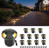 Gardenreet Landscape Well Lights Brass - Ip65 Hardwired Electric Low Voltage In Ground - Outdoor Path Light | Lumora