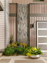 Kichler Cylinders 12" 2-Light Cylinder Outdoor Wall Sconce in Brushed Aluminum, (12" H x 4.75" W), 9244BA | Lumora