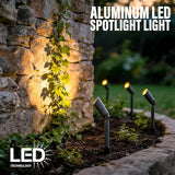 VENUS MANUFACTURING Low Voltage LED Spotlight 12V Outdoor Spot Lights Landscape Lighting 3 Watt 3000K Warm White | Lumora