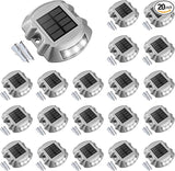 VOLISUN Solar Deck Lights Driveway Dock Lights, 20-Pack Led IP68 Waterproof Outdoor Warning Step Lights for | Lumora