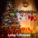 C7 LED Christmas Lights - 25FT Outdoor Multicolor String Lights, Vintage Hanging Decor for Roofline, Xmas Tree | Lumora
