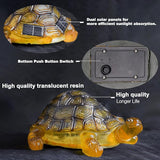 TIJNN Solar Turtle Lights Deck Decorative Lighting Statue Lawn Patio Backyard Outdoor Garden Decoration | Lumora