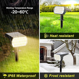 Solar Spot Lights Outdoor Waterproof IP65, [6 Pack/65 LED] 2-in-1 Solar Landscaping Spotlights, 3 Lighting Modes | Lumora