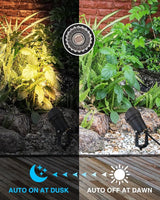 SUNVIE Dusk to Dawn Outdoor Lighting 120V LED Spot Lights Outdoor Landscape Spotlights with Photocell Sensor | Lumora