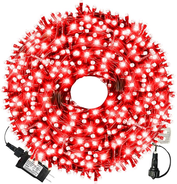 XTF2015 105ft 300 LED Christmas String Lights, End to End Plug 8 Modes Christmas Lights - UL Certified - Outdoor | Lumora