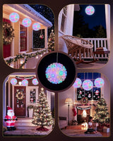 Brightown Outdoor Christmas Decorations-Starlight Sphere, Replaceable Bulbs with Add-On Plug, Lighted Sphere Balls | Lumora