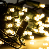 Pro Christmas LED Christmas Lights – 70 Count Wide Angle Conical String Lights – Professional Grade Indoor/Outdoor | Lumora