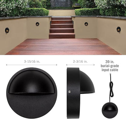 Armacost Lighting 4" Surface Mount LED Step Rail Deck Light 431000