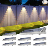 YiLaie Solar Fence Lights Outdoor 3000K/4500K/6500K 3 Mode, IP67 Waterproof Fence Solar Lights Outdoor,2000mAh | Lumora