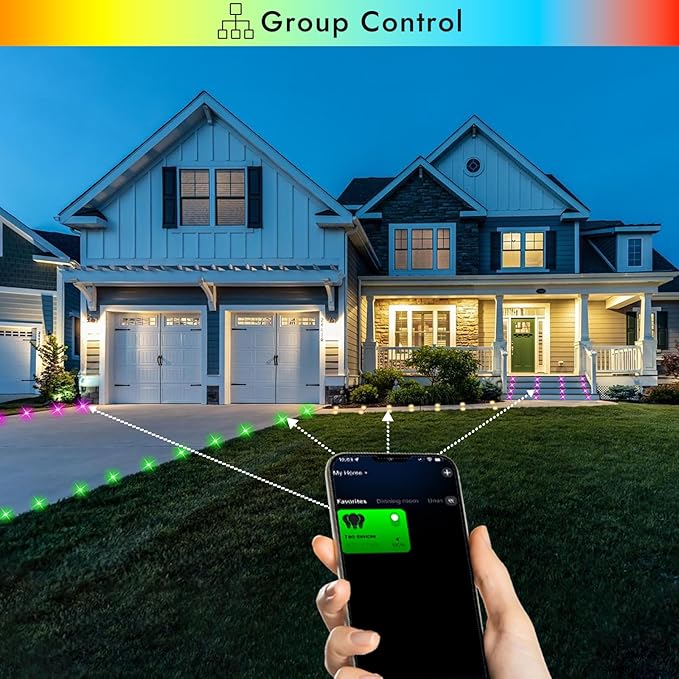 FVTLED LED Deck Lights Kit, 30pcs Φ1.22 WiFi Smart Phone Control Low Voltage Recessed RGBW Deck Lighting Waterproof | Lumora