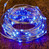 2 Pack Solar Powered Fairy String Lights Outdoor Waterproof 8 Modes Twinkle Christmas Decorations Lights, Each | Lumora
