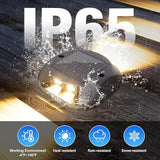 Quntis Solar Driveway Lights Outdoor Waterproof 12 Pack, LED Solar Deck Lights Dock Lighting, Dusk to Dawn Fast | Lumora