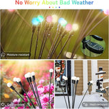 HomeBeyond Firefly Garden Decor Lights, 32 LEDs Firefly Solar Light Outdoor Waterproof, 4 Pack 8 Heads Multicolor | Lumora