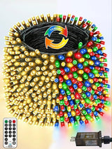 1000 LED 330 FT Color Changing Christmas Lights with 11 Lighting Modes, Fairy String Lights with Remote, Timer & | Lumora