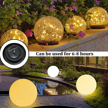 2PCS Replacement Solar Light Parts, 3.2" Waterproof Solar Light Replacement Top, Warm White LED Replacement Solar Panel for Outdoor Lights, DIY Decor
