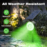 nipify 4 Pack Solar Lights Outdoor Waterproof, 53 LED Solar Spot Lights with 3 Modes Landscape Spotlights for | Lumora