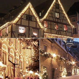 Warm White G12 LED Christmas Lights Outdoor- 71 FT 140 Count Berry LED Christmas Lights Outdoor Waterproof | Lumora