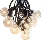 Hometown Evolution, Inc. 100 FT Outdoor LED String Lights - G40 Globe Bulbs (Black Wire) - Outdoor String Lights | Lumora