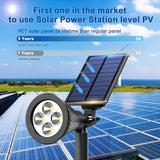 Solar Lights Outdoor Waterproof IP65,3000K Super Bright LED,2 Lighting Modes, Solar Powered Yard Garden Solar Spot | Lumora