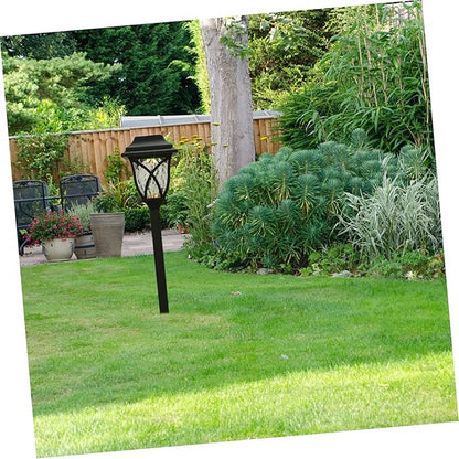 Angoily 4pcs Solar Garden Lights Led Lawn Lamp Solar Powered Outdoor Landscape Light for Pathway Decor and Festivals Easy Installation with No Wiring Needed