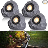 LEONLITE 5CCT LED Rock Lights Outdoor, 5W Low Voltage Landscape Spot Light for Garden, Yard, Decorative Stone | Lumora