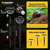 Ensenior 8-Pack Solar Lights Outdoor, Auto ON/Off 6500K LED Solar Garden Lights for Pathway, Yard, Patio, Walkway | Lumora