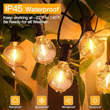 Ollny 50FT Outdoor String Lights, Waterproof Connectable Shatterproof Outside Light with 25 Edison + 2 Spare LED | Lumora
