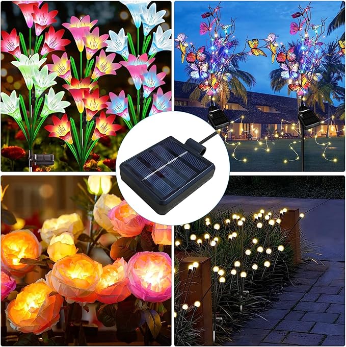 Solar Lantern Light Replacement Top ,LED Solar Panel Lantern Lid Lights Replacement Part for Outdoor Flower DIY | Lumora