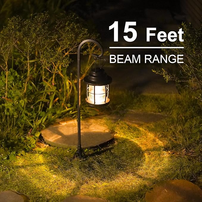 GOODSMANN Landscape Lighting Kits 8PK 12V AC Low Voltage Outdoor Hanging Path Lights 1.1W LED 32 Lumen 2900K Warm | Lumora