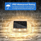 Solar Deck Lights Dock Step Lights- 8 Packs Waterproof 1200mAh Auto ON/Off LED Solor Powered Stair Lighting for | Lumora