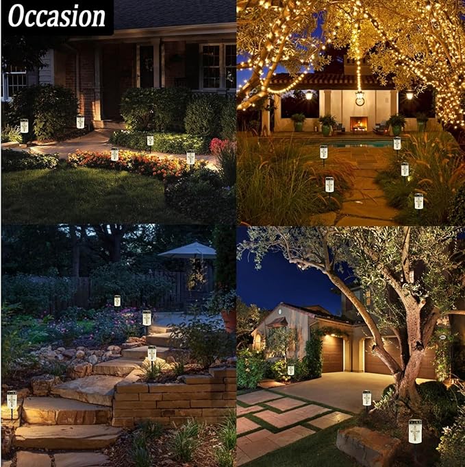 Cross Solar Outdoor Lights Solar Stake Lights Waterproof Landscape Lighting,Solar Garden Lights Decoration for | Lumora