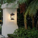 Dusk to Dawn Outdoor Wall Lantern, Large Exterior Wall Sconce Light Fixture with E12 Base, Waterproof Wall Mount | Lumora
