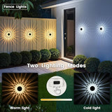 SOLPEX Solar Outdoor Ground Lights, 2 Lighting Models Deck Lights, Solar Powered Backyard Decor, IP67 Waterproof | Lumora