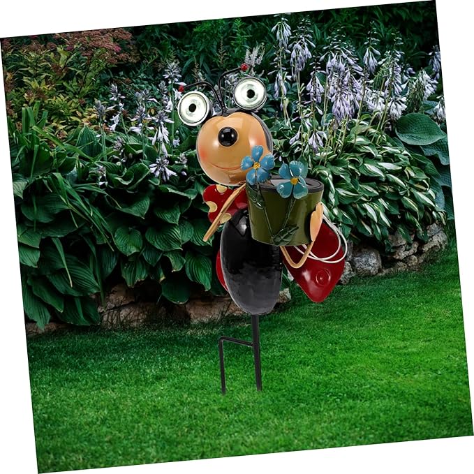 TOYANDONA Solar Garden Lights Outdoor Animal Statue Solar Stake Light for Pathway Lawn and Garden Decor Easy Install Solar Powered Sustainable Lighting Hours for Outdoor