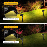 Linkind Solar Lights Outdoor StarRayS, Bright Solar Spot Lights Outdoor, IP67 Waterproof Spotlights for Landscape | Lumora