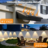 Solar Fence Lights Outdoor,8 Pack Waterproof LED Solar Powered Deck Light with Ultra Bright LED | Lumora