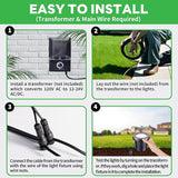 Well Lights Low Voltage, 12V In Ground LED Landscape Lights, IP67 Waterproof Outdoor, Open Top Aluminum ORB for | Lumora
