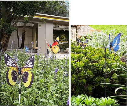 Solar Lights, RGB Color Changing LED Outdoor with Light Sensor and On Off Switch, Solar Pathway Lights for Lawn Patio Yard Landscape Decor