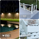 Low Voltage Deck Lights Outdoor, 12V LED Low Voltage Post Fence Stair Lights Wired Outdoor with Connector, 3W LED | Lumora