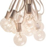 Hometown Evolution, Inc. 100 Foot G40 Globe String Lights with Clear Bulbs (100 Foot - White Wire) for Weddings | Lumora
