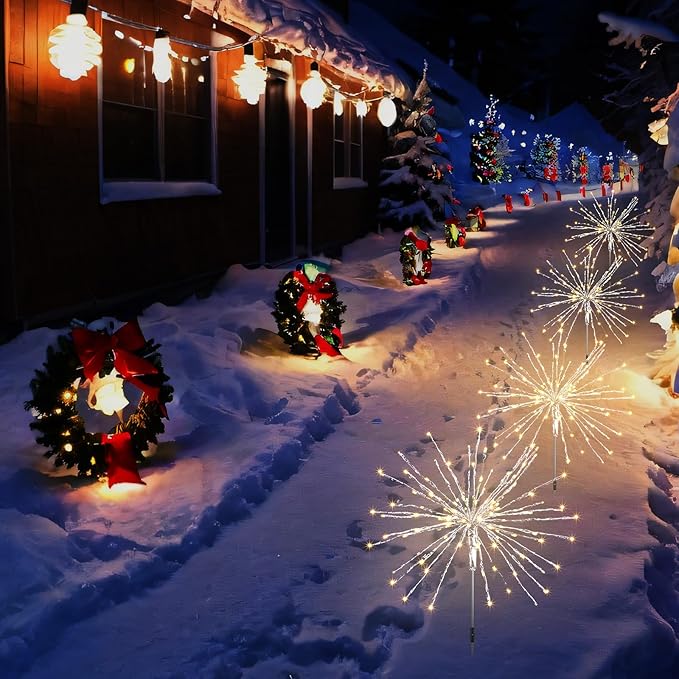 Twinkling Starburst Christmas Tree Star Topper Fairy Light 20 of 120 LED Lights - Outdoor Lighting Accessory | Lumora