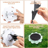 Leadleds Solar Lights Outdoor Waterproof, Upgraded Outdoor In-Ground Lights for Pathway Lawn Patio Garden Yard | Lumora