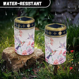 Hummingbird Cemetery Solar Lights for Grave Waterproof and Weather Resistant Solar Lights Outdoor Pathway Flameless | Lumora