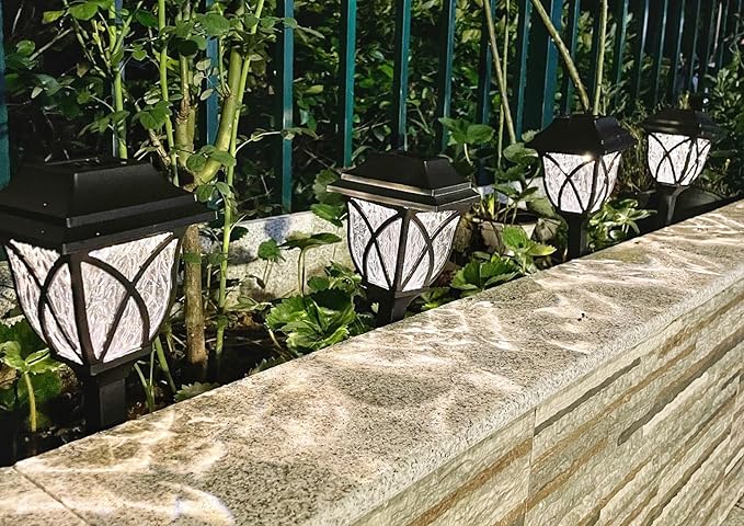 keeda Solar Pathway Lights Outdoor Waterproof Modern Style Design Solar Landscape Light for Outside Garden Yard | Lumora